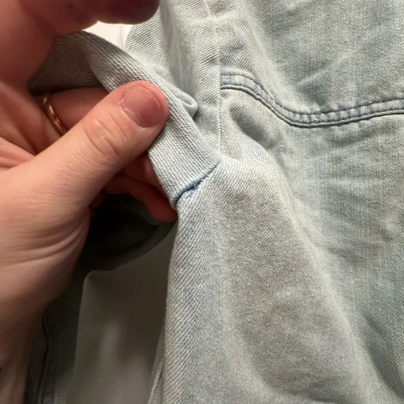 Men's Light blue denim Jacket - Picture 8 of 12